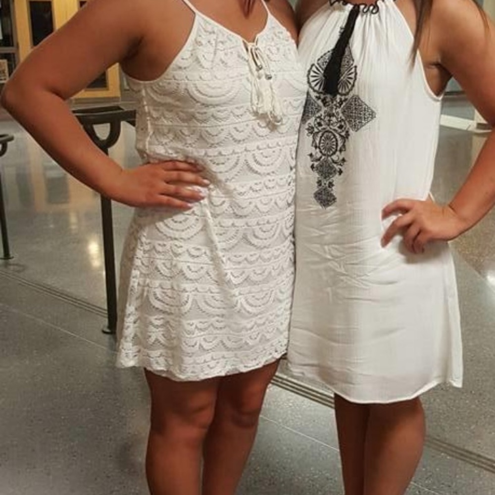 White dress